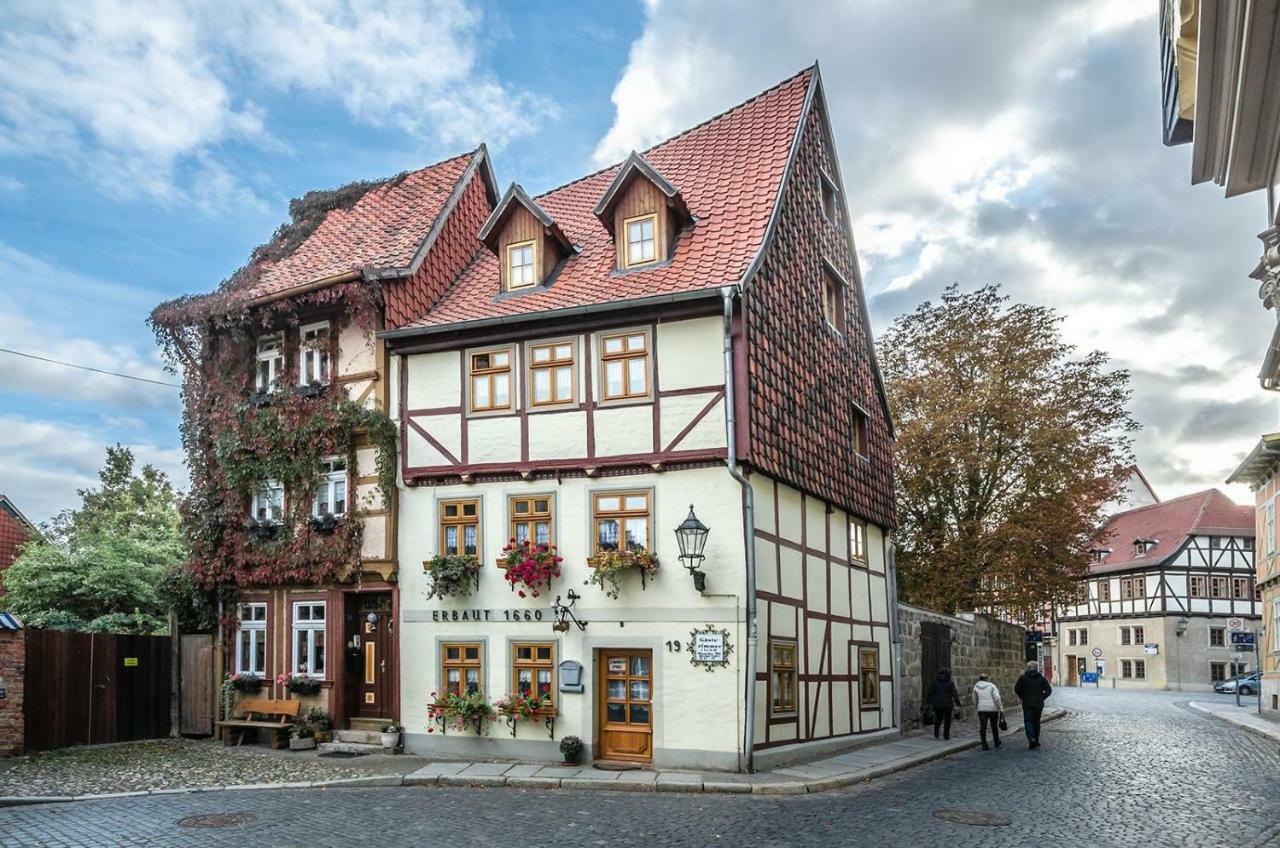 Ferienwohnungen An Der Blasiikirche Quedlinburg Ngoại thất bức ảnh